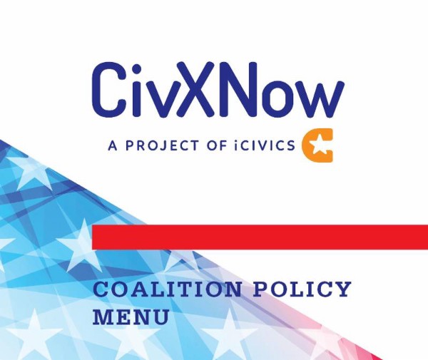 CivXNow Coalition Policy Menu
