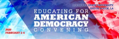 Educating for American Democracy convening at LSU