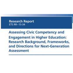 Assessing Civic Competency and Engagement in Higher Education