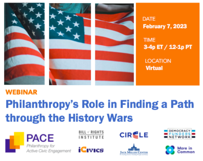 Philanthropy’s Role in Finding a Path through the History Wars