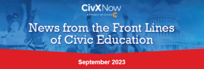 September 2023 CivXNow Newsletter