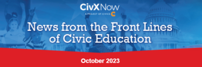 October 2023 CivXNow Newsletter