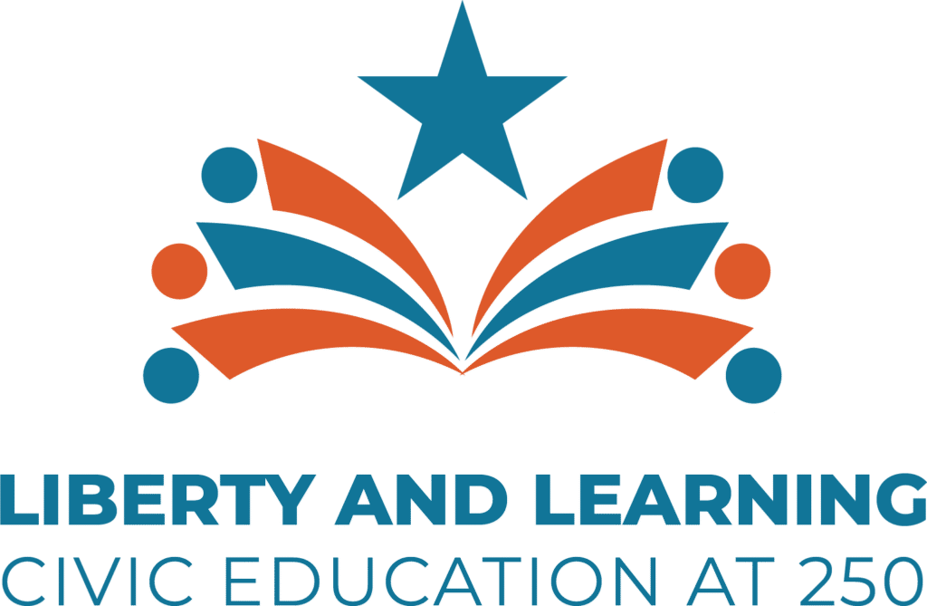 logo: Liberty and Learning Civic Education at 250