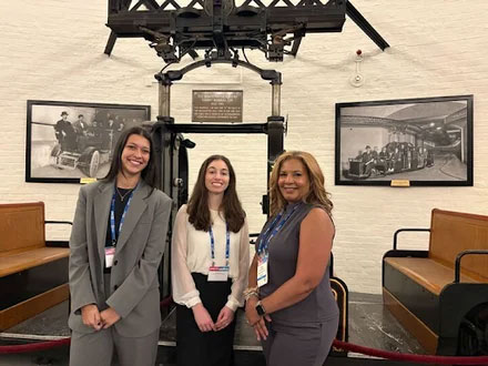 Photo of Hill Day participants in Congressional office
