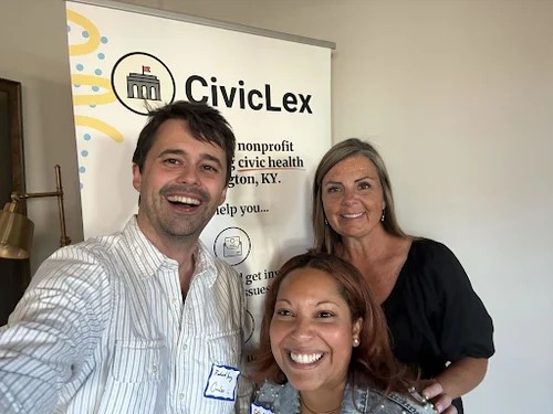 Chloe Jordan at state civics convening