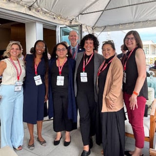 policy team at coalition partners at Reagan Institute Summit on Education